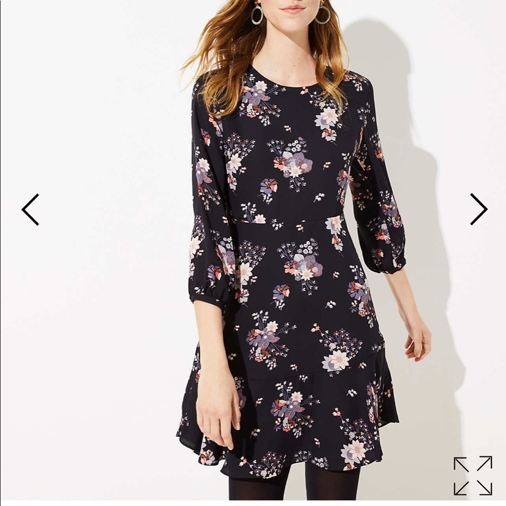 Wildflower flounce dress